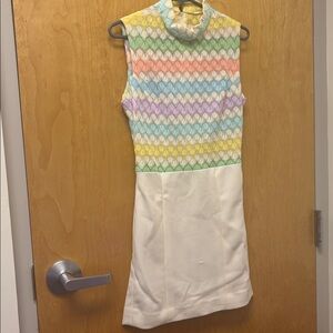 Colorful vintage dress